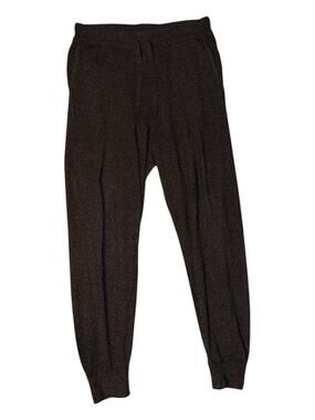 The Cashmere Project Women’s Large Heather Gray Cashmere Jogger Pants